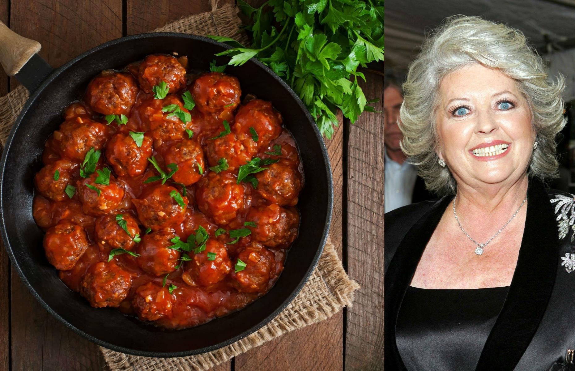 Paula Deen – meatballs